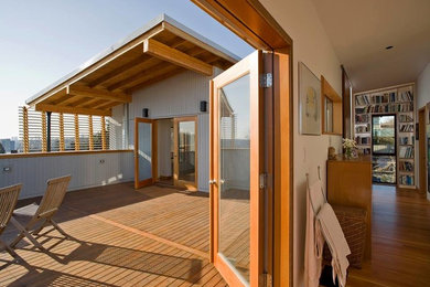 Bedroom - craftsman bedroom idea in Vancouver