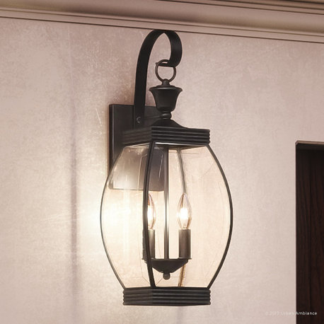 Luxury Colonial Bronze Outdoor Wall Light, Large, UQL1171, Manchester Collection