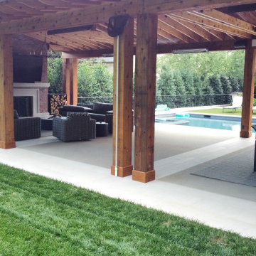 Patio and Pool