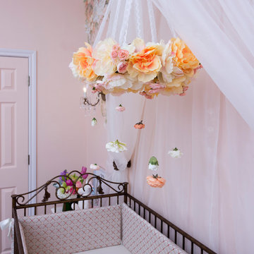 Peachy Roses Baby Room