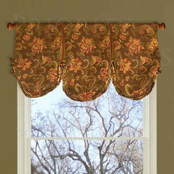 Priority Home & Design - Custom Box Pleat Balloon Valance  - Select From 500+ Fabrics - Valances