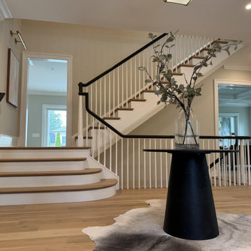 Project #138 | An Elegant Entry Staircase