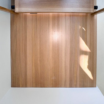 Project #126 | Contemporary Staircases with Integrated LEDs & Glass Railing