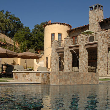 California Italian Farm House .