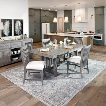 Rustic Charm Dining Space