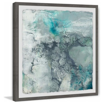 "Sea Lace I" Framed Painting Print, 12"x12"