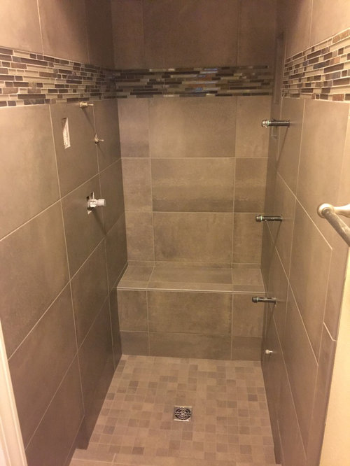 Plumbing failure in steam shower