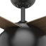 Casablanca 54" Valby Ceiling Fan With Light Kit & Wall Control, Matte Black