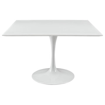 Lippa 47" Square Wood Top Dining Table