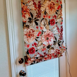 Flat and Hobbled Roman Shades - Products