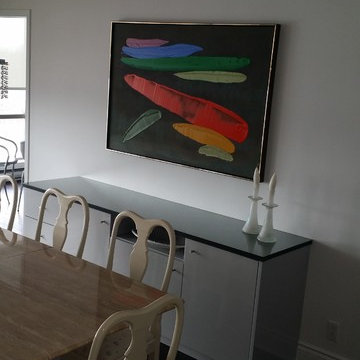 Glossy Buffet Table