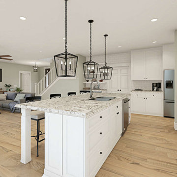 Modern Farmhouse Plan 1462-00017 (Exclusive)