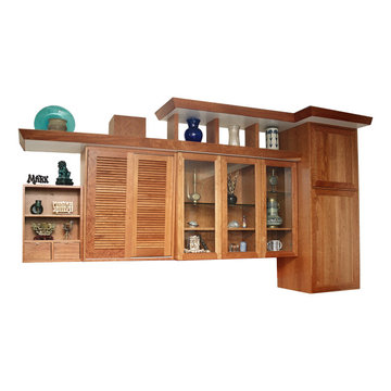 Overhanging Eaves ala Frank Lloyd Wright in New York City Kitchen
