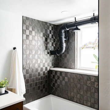 Modern Industrial Bathroom Remodel