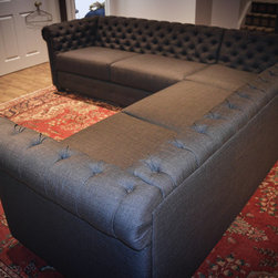 Sectional Sofa Tufted Back - Sectional Sofas