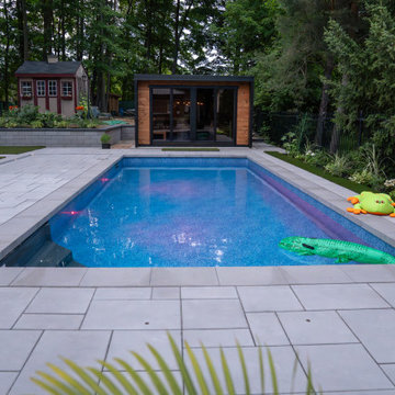 Luxury Pool, Sauna & Outdoor Living Retreat in Vaughan