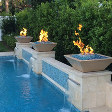 Pool Fire Bowls