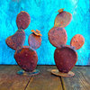 Steel Rustic Baby Prickly Pears, Set of 2