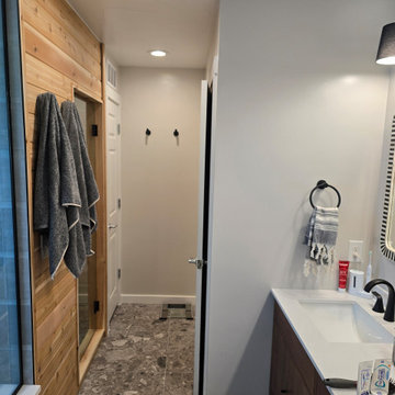 Master Bathroom Sauna