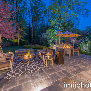 Beautiful Patio and Fire Pit in Chevy Chase, Maryland