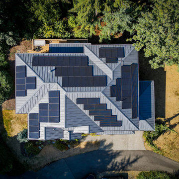 New Metal Roof Replacement in Mercer Island
