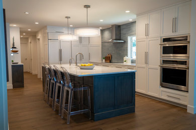 Kitchen - modern kitchen idea in Other