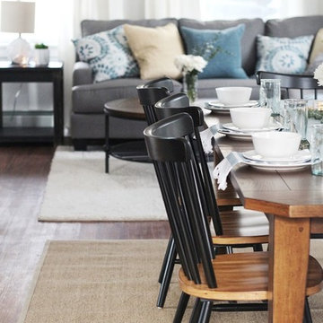 Habitat for Humanity Living and Dining Room