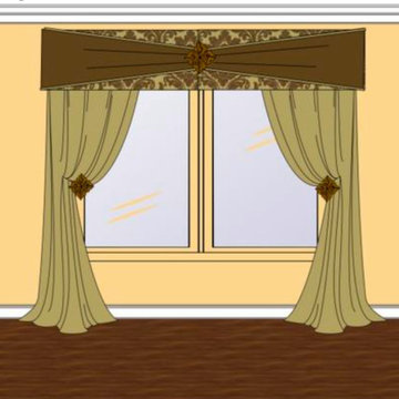 Designs from our book, Drapery Design Inspirations