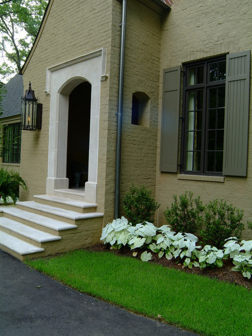 Painted Brick Steps Houzz