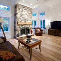 Seans House 5.25" Select Birch - Finished on Site Natural - Hardwood Flooring