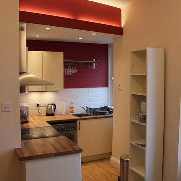 Budapest small flat kitchen