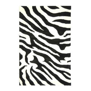 Soho Black/White Area Rug SOH435A - Contemporary - Area Rugs - by ...