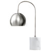 INK+IVY Halsey Table Lamp, Silver