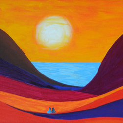 Eternity 2, 15 x 30 in, sold - Paintings