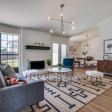 living room and dining room lighting