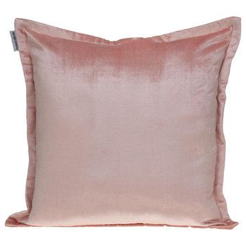 Parkland Collection Agneta Transitional Pink Throw Pillow
