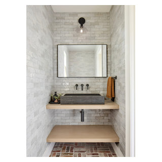 Yellowstone Refformation: Organic Modern - Contemporary - Powder Room ...