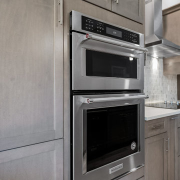 Sleek and Elegant kitchen and flooring remodel