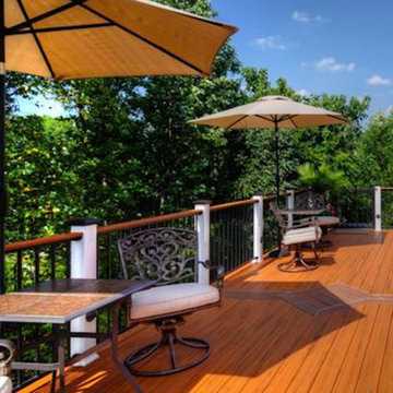 Decking, Posts, and Lighting