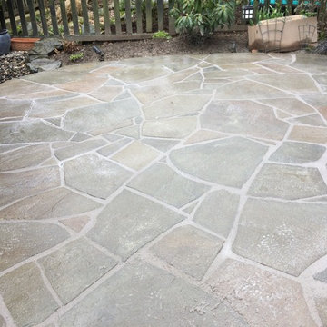 Patio, Flagstone - Surrey, BC (Jointing)