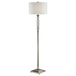 Uttermost - Uttermost Volusia Nickel Floor Lamp - Bob and Belle Cooper founded The Uttermost Company in 1975, and it is still 100% owned by the Cooper family. The Uttermost mission is simple and timeless: to make great home accessories at reasonable prices. Inspired by award-winning designers, custom finishes, innovative product engineering and advanced packaging reinforcement, Uttermost continues to deliver on this mission.