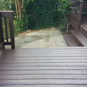 Multi-Level Cedar Deck Remodel & Stain