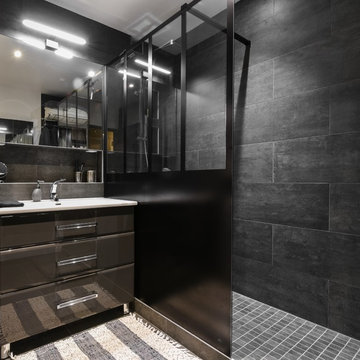 Une décoration black & white à Mareil-Marly (78)