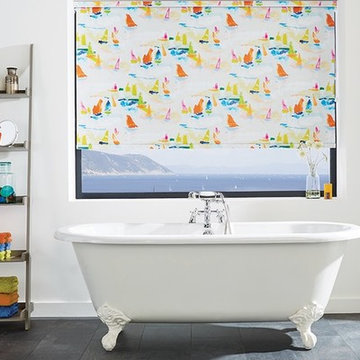 Playful roller shades
