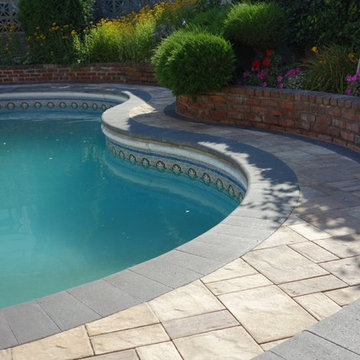 Pool Surround and Paver Patio - Custom Paver Patio