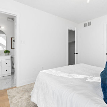 Master Bedroom with Master Bathroom