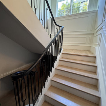 Project #134 | Straight Staircase with Elliptical Stringer