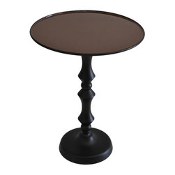 Cote D'Azure W-24093 Top Side Table in Brown - Side Tables And End Tables