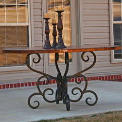Alexander 48" Top Round Dining Table by Mathews & Co. - Dining Tables