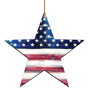 Patriotic Us Star Magnets, Set of 3